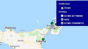 Terremoto oggi Calabria 3 ottobre 2018, scossa M 3.1 costa calabra - Dati Ingv