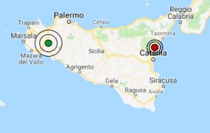 Terremoto oggi Sicilia 30 ottobre 2018, scossa M 3.1 provincia di Trapani - Dati Ingv