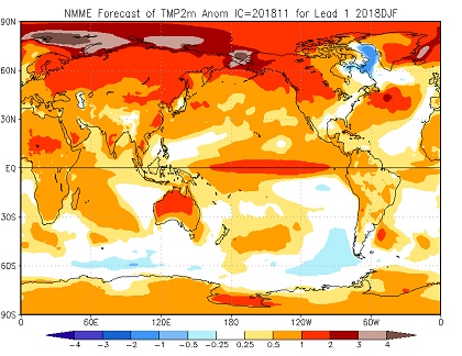 Tendenza meteo inverno 2018-2019 - cpc.ncep.noaa.gov Tendenza meteo inverno 2018-2019 - cpc.ncep.noaa.gov