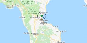Terremoto Calabria oggi, 16 novembre 2018