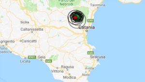 Terremoto oggi Sicilia 20 novembre 2018, sequenza sismica sull'Etna