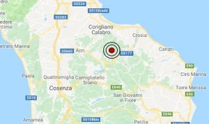 Terremoto oggi Calabria 23 novembre 2018