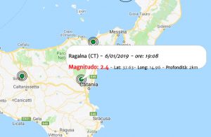 Terremoto oggi, scossa in Sicilia