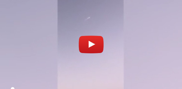 Palla di fuoco in cielo in Nuova Zelanda