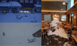 Valanga travolge hotel in Svizzera