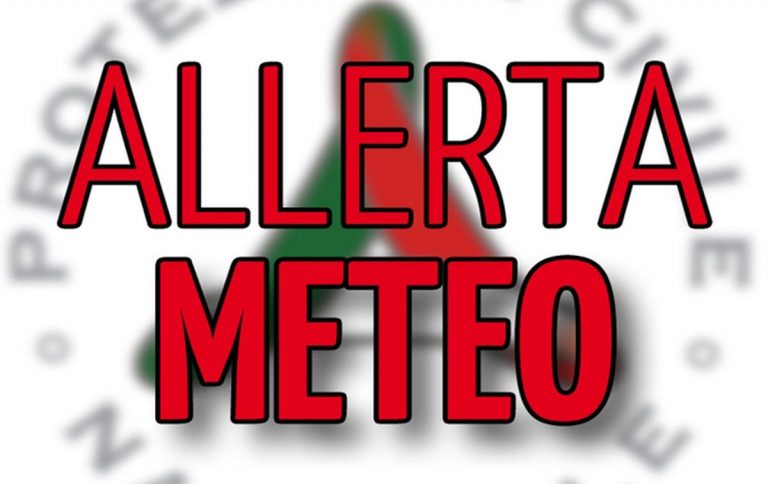 Maltempo: allerta meteo della Protezione Civile su diverse regioni italiane