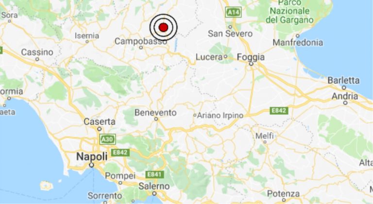 Terremoto oggi Molise, 6 febbraio 2019: scossa M 2.7 provincia di Campobasso – Dati Ingv