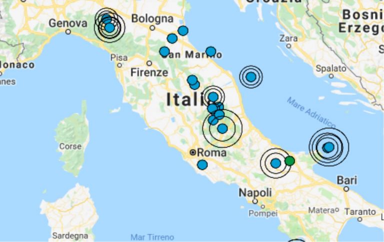 Terremoto oggi Abruzzo 12 febbraio 2019, scossa M 2.5 in provincia de L’Aquila | Dati INGV