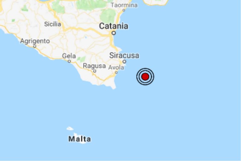 Terremoto oggi Sicilia 15 febbraio 2019, scossa M 2.4 costa siracusana – Dati Ingv