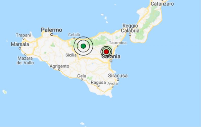 Terremoto oggi Sicilia 19 febbraio 2019, scossa M 3.3 in provincia di Messina – Dati Ingv
