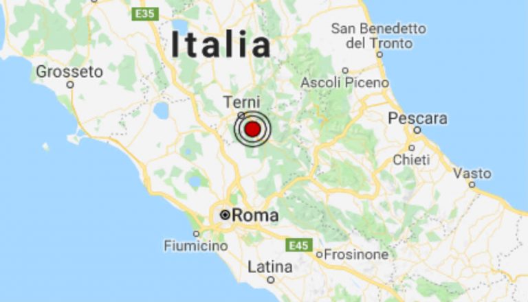 Terremoto oggi Lazio, sabato 23 febbraio 2019: scossa M 2.3 in provincia di Rieti | Dati INGV