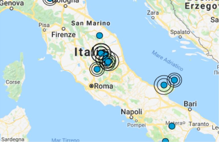 Terremoto oggi Abruzzo 25 febbraio 2019, scossa M 2.2 in provincia di L’Aquila – Dati Ingv