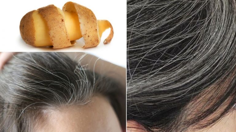 Il metodo della buccia di patata elimina per sempre i capelli grigi: funziona dopo pochi minuti