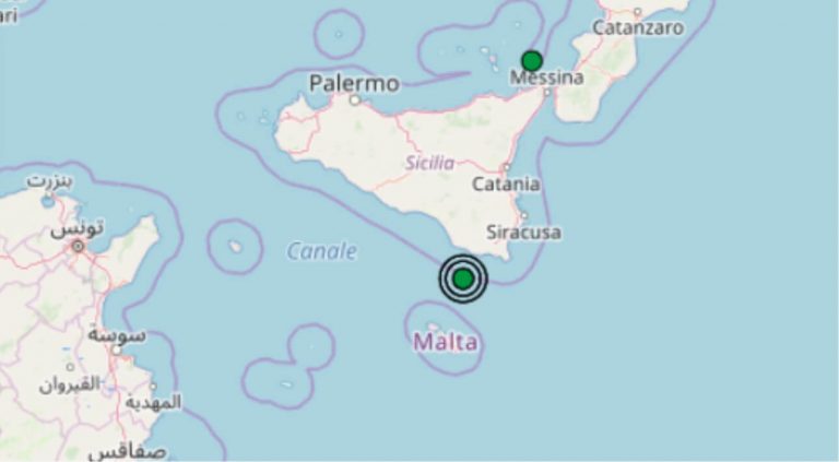 Terremoto oggi Sicilia, 4 marzo 2019: scossa M 2.4 sulla Costa ragusana – Dati Ingv