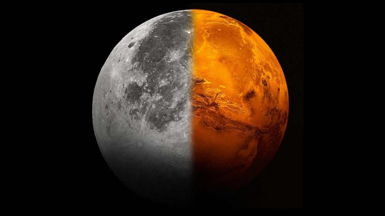 Stanotte spettacolare bacio tra la Luna e Marte nei Gemelli: a che ora vedere la splendida congiunzione astrale