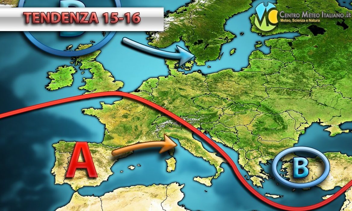 Tendenza meteo per il terzo weekend del mese di Marzo
