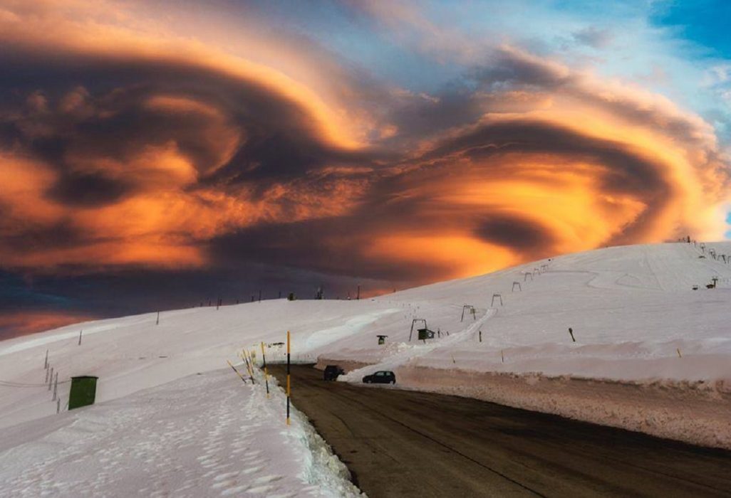 Bel tempo in Italia fino a Domenica sera, tornano le piogge e le nevicate a seguire. Foto Rifugio Bruno Pomilio