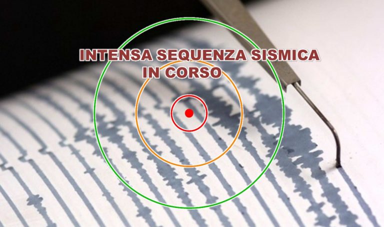 Ultimo minuto: terremoto, intensa sequenza sismica in corso al Centro Italia. “Oltre 50 scosse”, le zone colpite