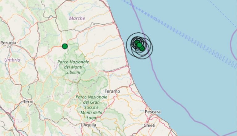 Terremoto oggi Marche 28 marzo 2019, scossa M 3.6 avvertita tra le province di Fermo ed Ascoli Piceno / Dati Ingv