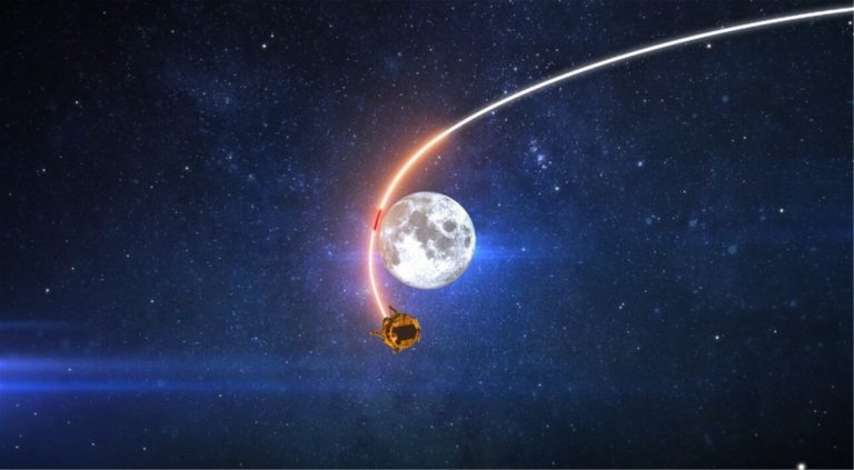 Luna, entrato in orbita il Beresheet, il primo veicolo privato Luna, entrato in orbita il Beresheet, il primo veicolo privato