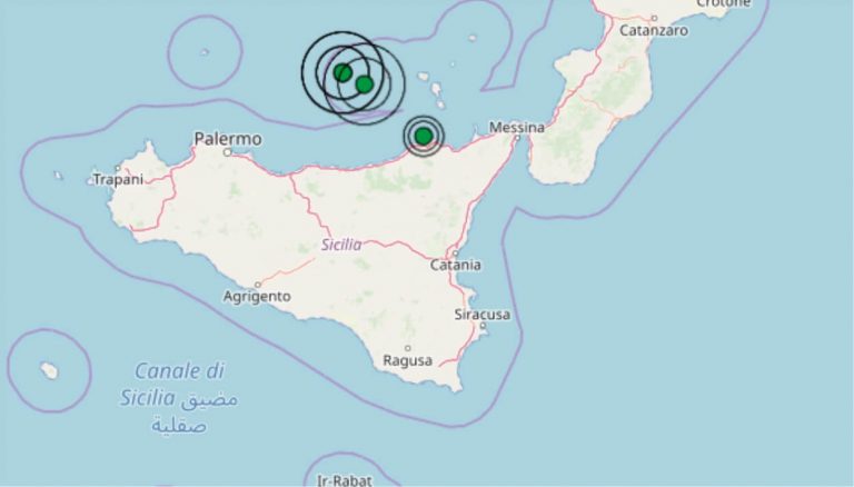 Terremoto oggi Sicilia, venerdì 5 aprile 2019, scossa M 3.8 isole Eolie – Dati Ingv
