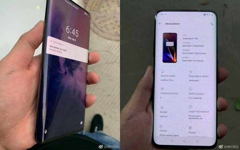 OnePlus 7, in arrivo anche la versione Pro con 5G: sarà presentato a maggio