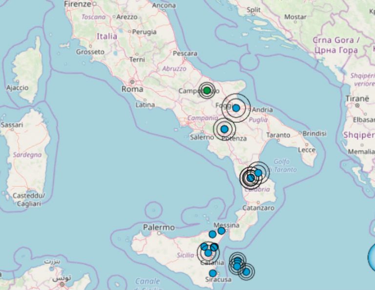 Terremoto, nella notte torna a tremare il Molise. Ecco i dati ufficiali del sisma