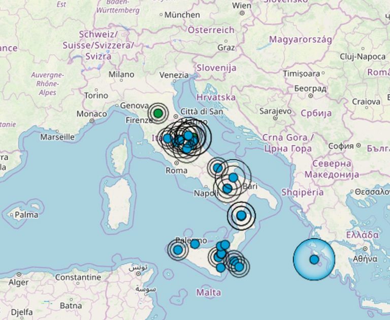 Terremoto avvertito nettamente tra Umbria e Marche, magnitudo superiore a 3. Dati ufficiali