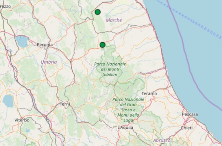 Terremoto oggi Marche 4 maggio 2019, scossa M 2.1 provincia Macerata – Dati Ingv