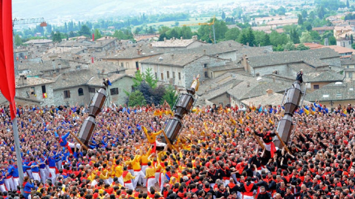Previsioni meteo a Gubbio in occasione della festa dei ceri. Foto umbriadomani.it