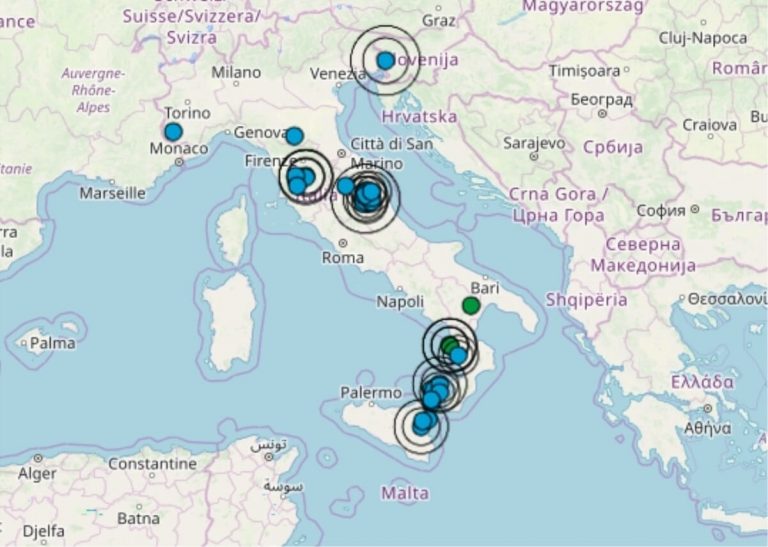 Terremoto oggi Emilia Romagna, 16 maggio 2019: scossa M 2.8 in provincia Bologna – Dati Ingv
