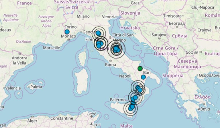 Terremoto oggi Italia, 18 maggio 2019: le ultime scosse registrate – Dati INGV