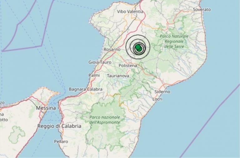 Terremoto oggi Calabria 27 maggio 2019, scossa M 3.8 provincia di Reggio Calabria. Dati ingv Terremoto oggi Calabria 27 maggio 2019, scossa M 3.8 provincia di Reggio Calabria. Dati ingv