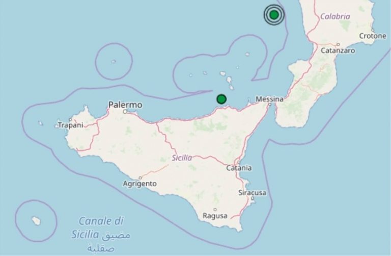 Terremoto oggi Sicilia 31 maggio 2019, scossa M 2.2 costa siciliana – Dati Ingv