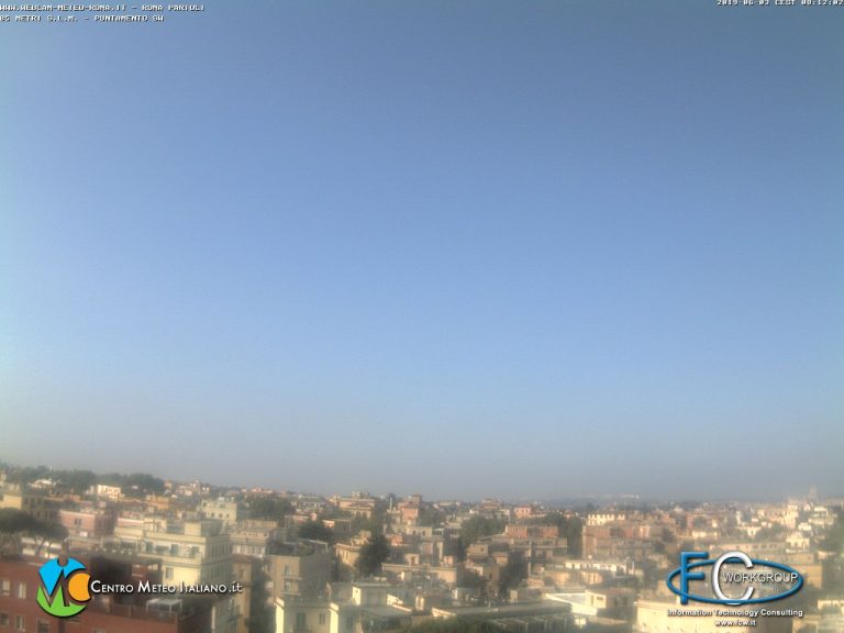 METEO ROMA: una giornata di bel tempo con sole e temperature fino a 30 gradi