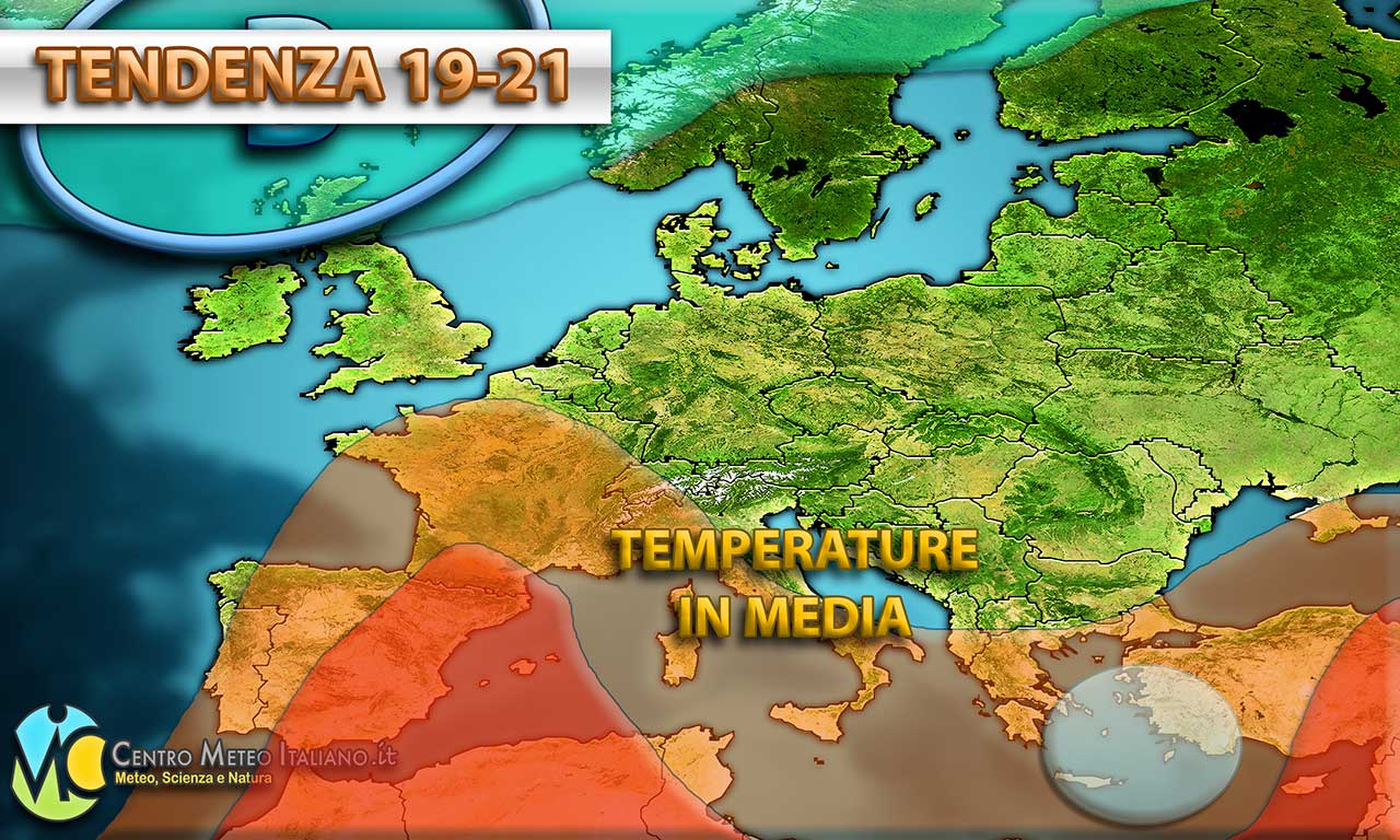 Anticiclone delle Azzorre con clima estivo ma senza caldo eccessivo