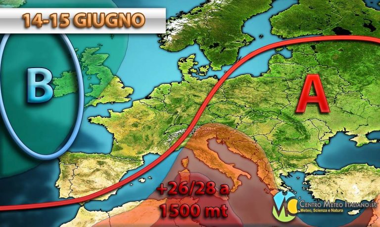 METEO: 40 gradi in arrivo in ITALIA, ma come proseguirà il mese di giugno?