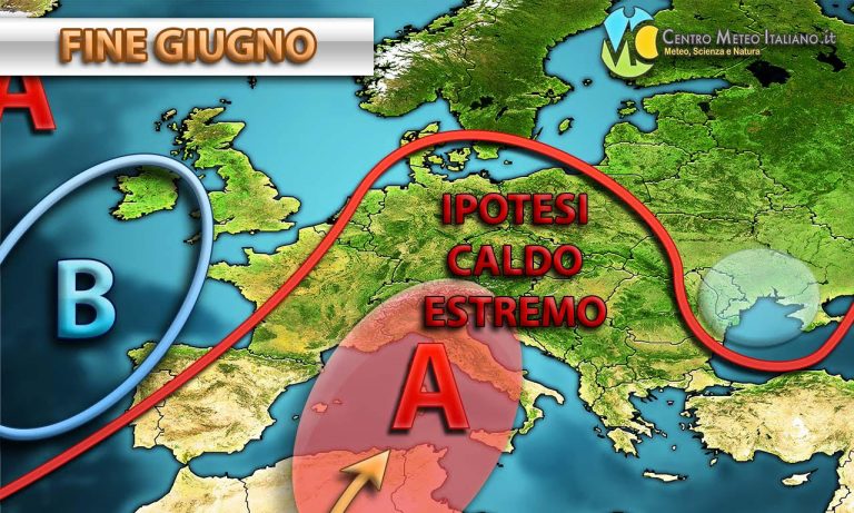METEO – CALDO estremo in ITALIA e oltre 40 gradi per fine giugno, vediamo gli scenari