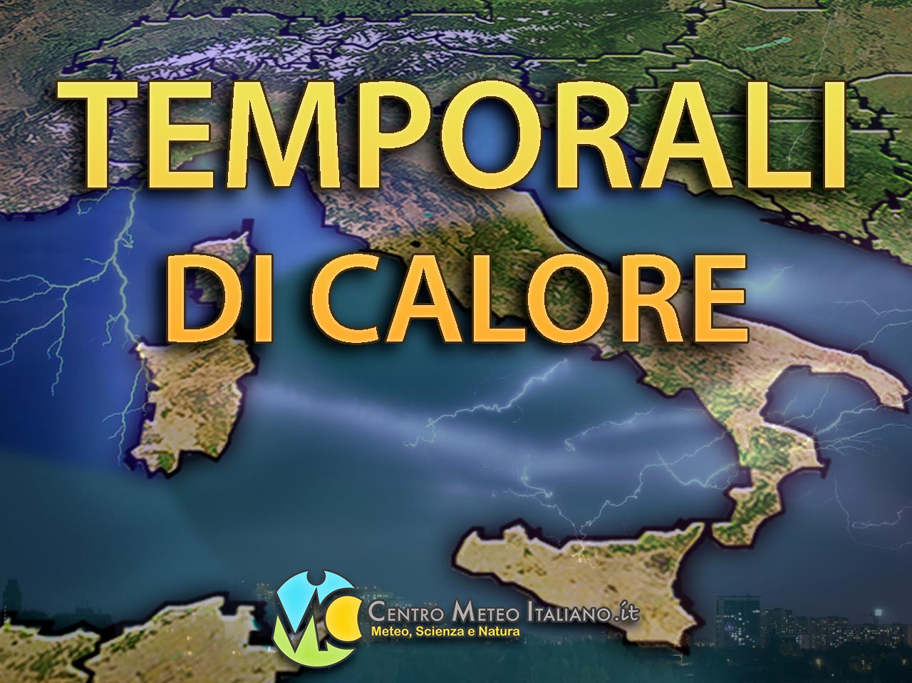 Temporali di calore in Italia nei prossimi giorni