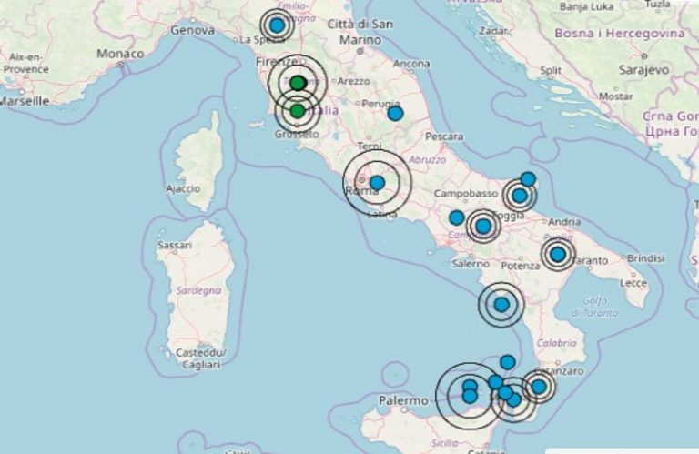 Terremoto oggi Italia 30 giugno 2019, le ultime scosse registrate – Dati Ingv