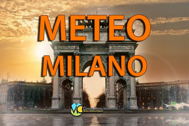 METEO MILANO: sarà una settimana più movimentata con i temporali pomeridiani, stop all’afa