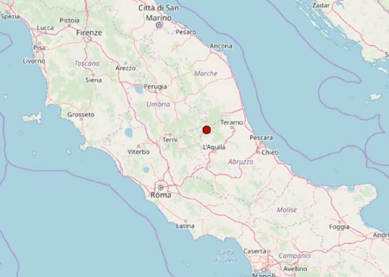 Terremoto in Italia oggi 9 luglio 2019: scosse anche nel Lazio ad Amatrice
