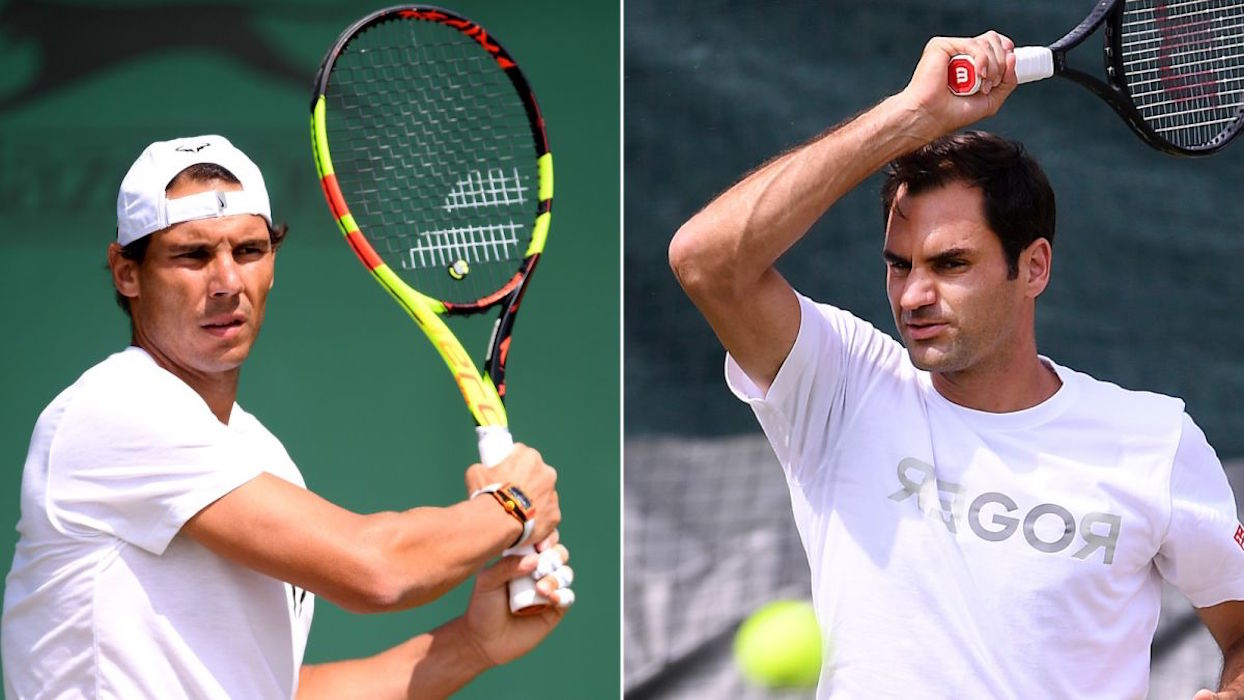 wimbledon 2019 tennis federer nadal
