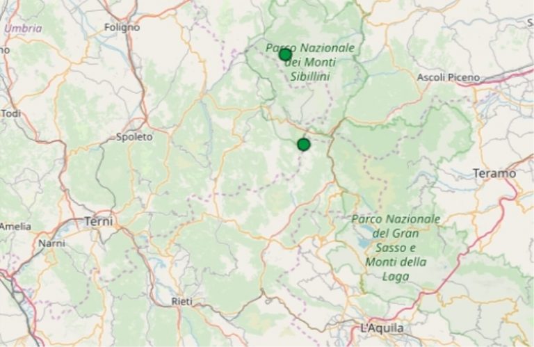 Terremoto nelle Marche oggi, lunedì 22 luglio 2019: scossa M 2.2 provincia di Macerata – Dati Ingv