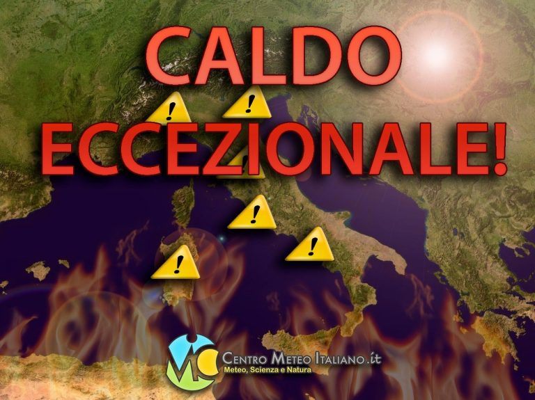METEO – Domani arriva l’apice del CALDO al sud, picchi fino a +40°C! Ecco dove