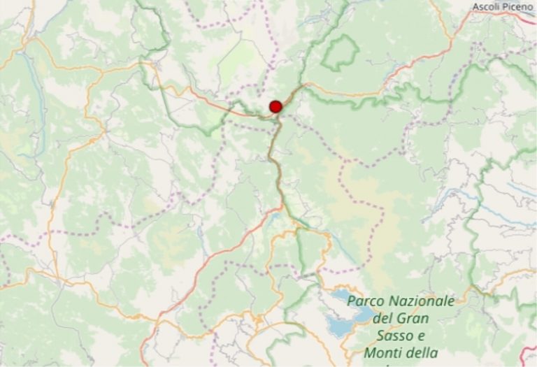 Terremoto nelle Marche oggi, 7 agosto 2019, scossa M 2.0 in provincia di Ascoli Piceno | Dati INGV