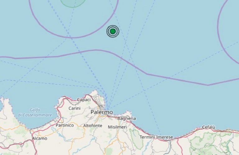 Terremoto in Sicilia, oggi, 13 agosto 2019: scossa M 2.3 sul Tirreno Meridionale | Dati Ingv