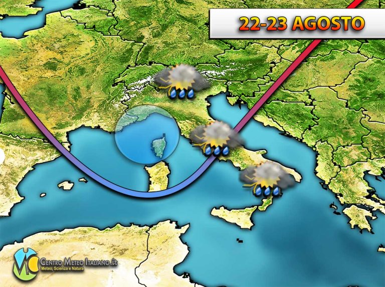 METEO GENOVA: possibili piogge nelle prossime ore e nei prossimi giorni