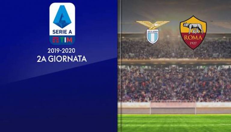 Serie A, 2^ giornata, derby Lazio-Roma in DIRETTA LIVE: 5 PALI!!! | Orario tv | Meteo Roma 1 settembre 2019
