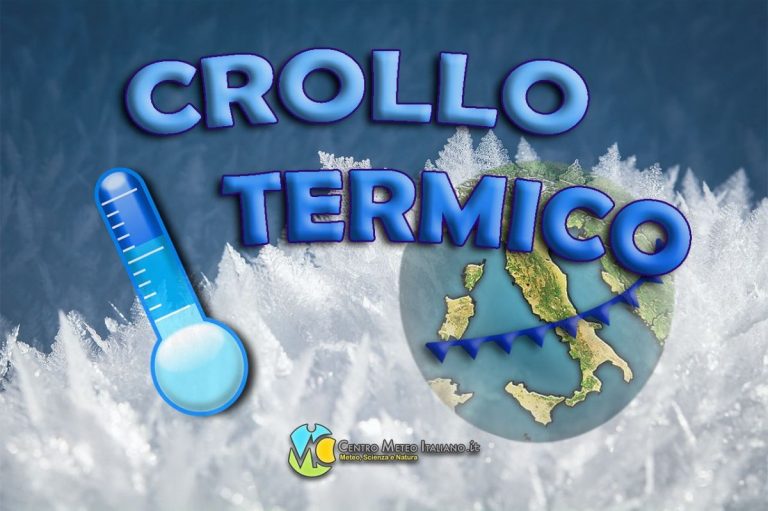 Crollo termico in arrivo: temperature in brusco calo in Italia. Valori in diminuzione anche di dieci gradi, ecco quando e le zone colpite